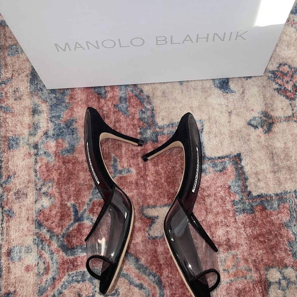 ‼️$775 MANOLO HEELS‼️NEW‼️STEAL🤑🤑 - Picture 7 of 10